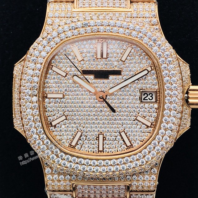 百達翡麗高端複刻男士腕表 PATEK PHILIPPE施華洛世奇美鑽男士腕表  gjs1916